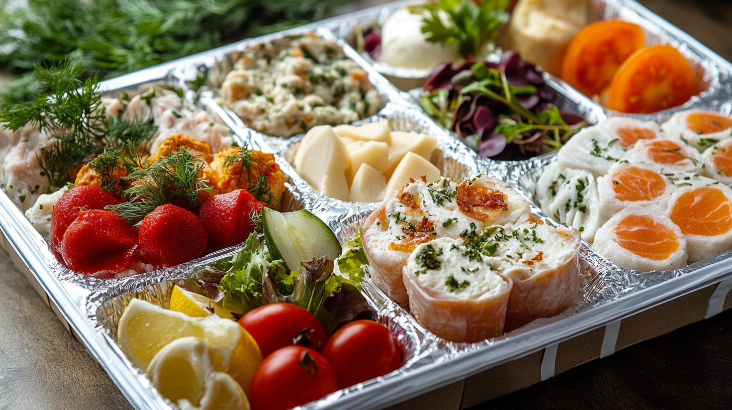 стиль food поставщик готовых обедов